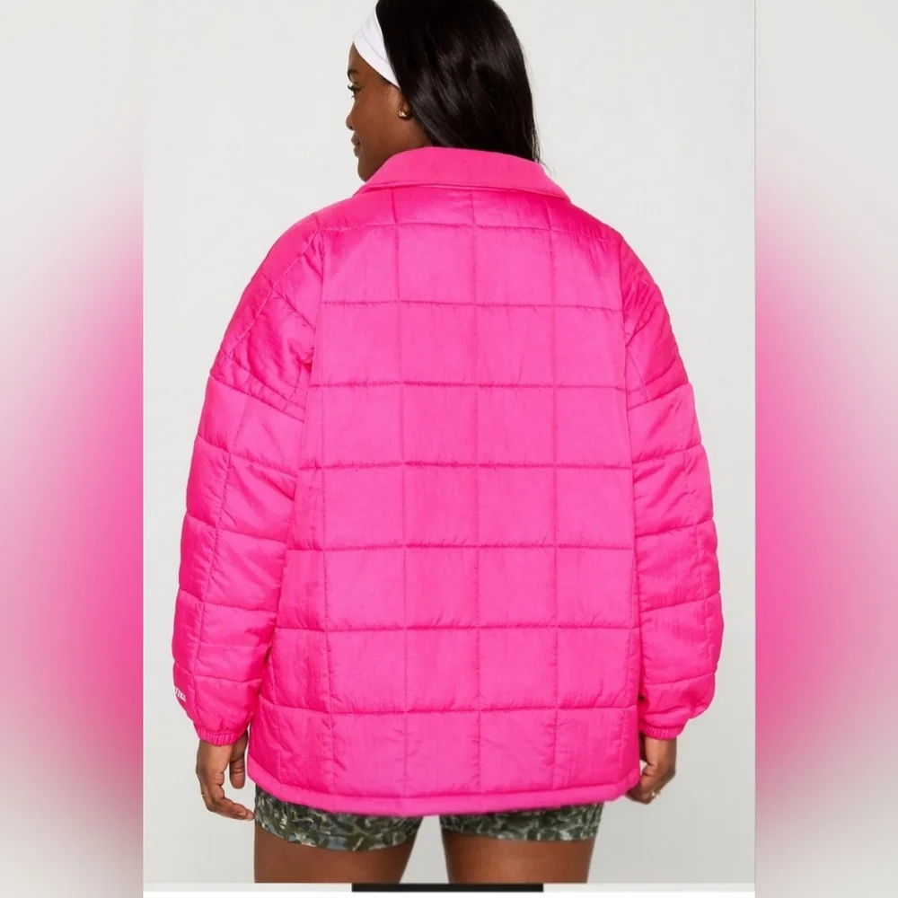 NWT Fabletics Daydreamer Quilted Oversized Jacket - Picture 3 of 11